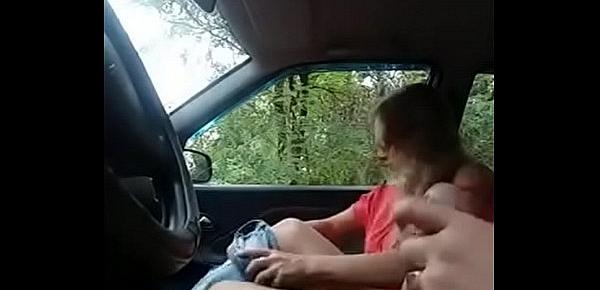  russian girl fuck in the car 1